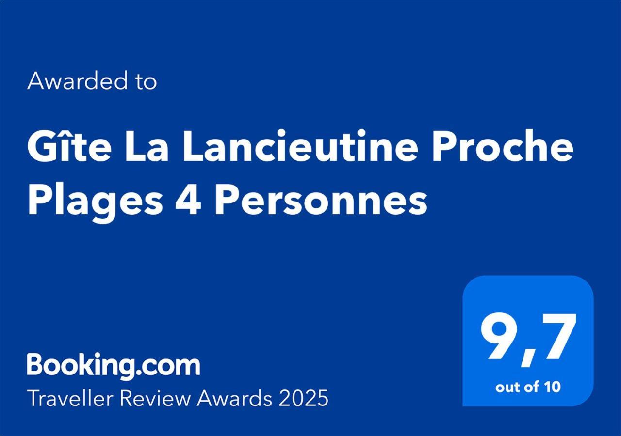 Gite La Lancieutine Proche Plages 4 Personnes 랜시우 외부 사진
